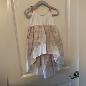 12-18 Pleiades rose gold windsong high low dress